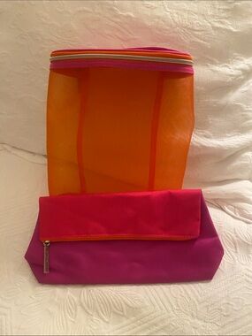 Clinique Colorblock Cosmetic Bag Set